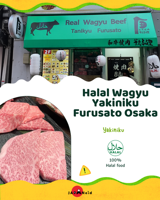 Osaka Halal Wagyu Steak Yakiniku Furusato