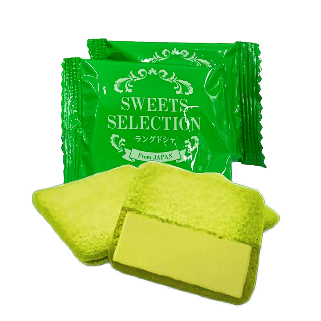 Matcha-White Choco Cookies