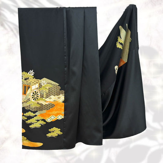 Shawl: KIMONO Hijab - Black/Black