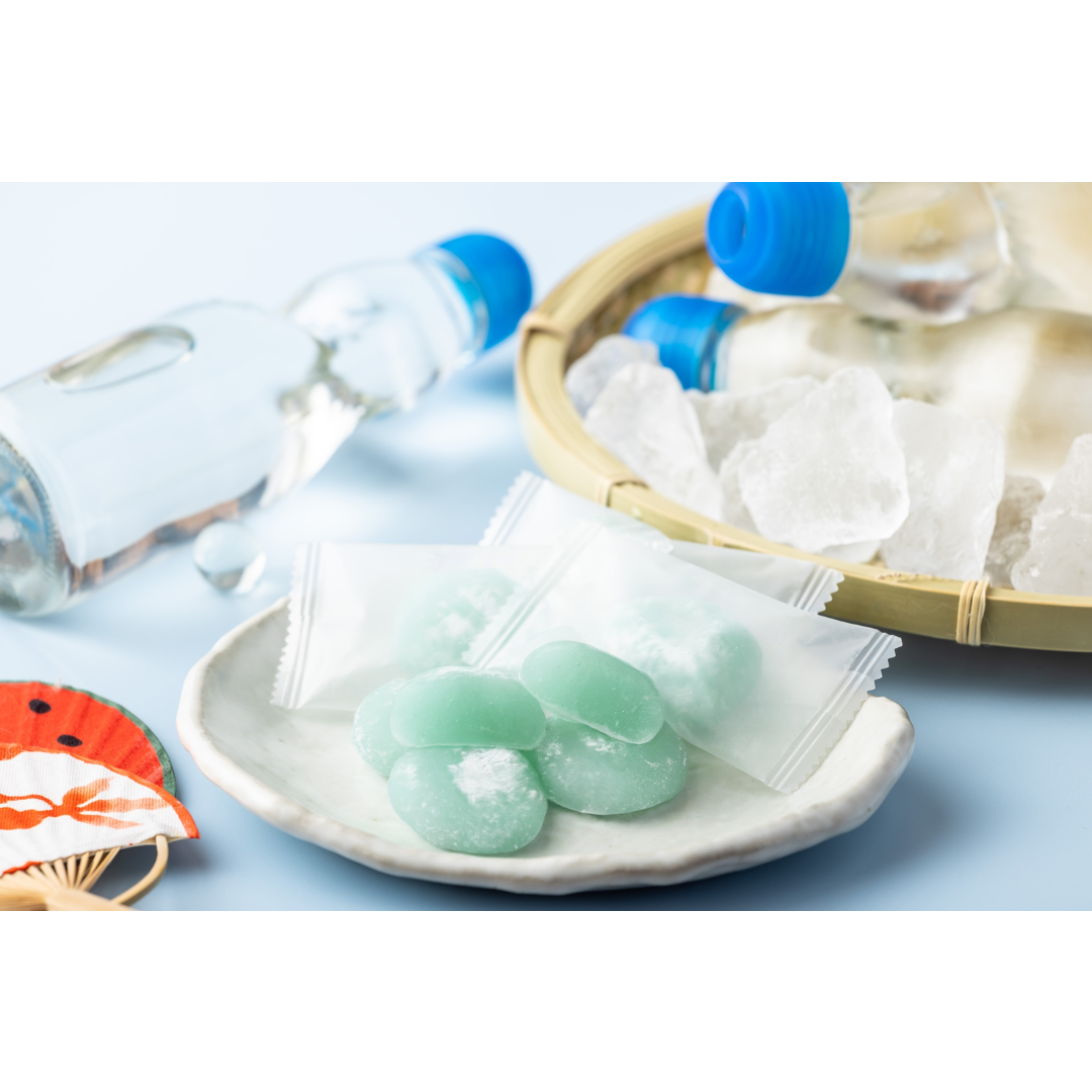 Bite-Sized Ramune Soda Mochi