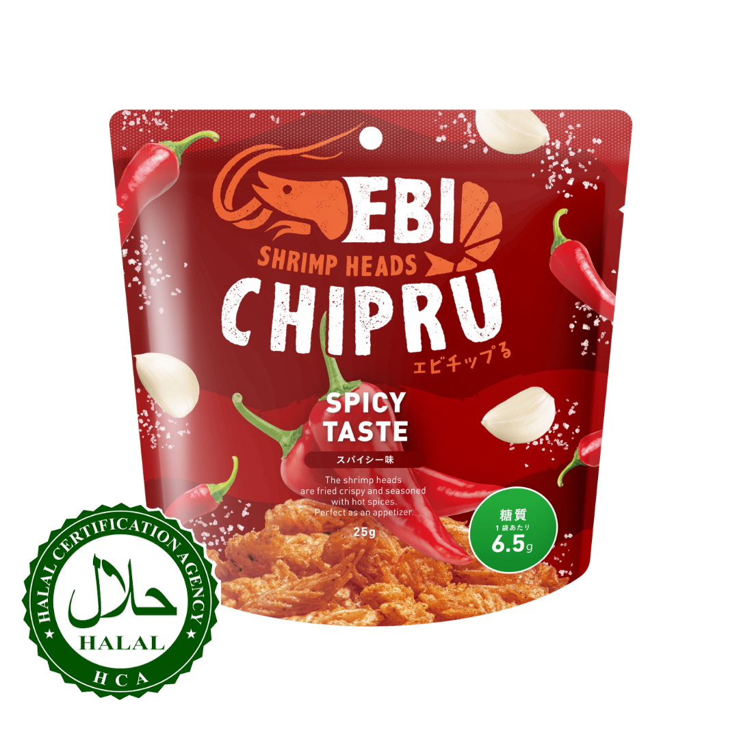 Crispy Shrimp Head Snacks (Spicy)