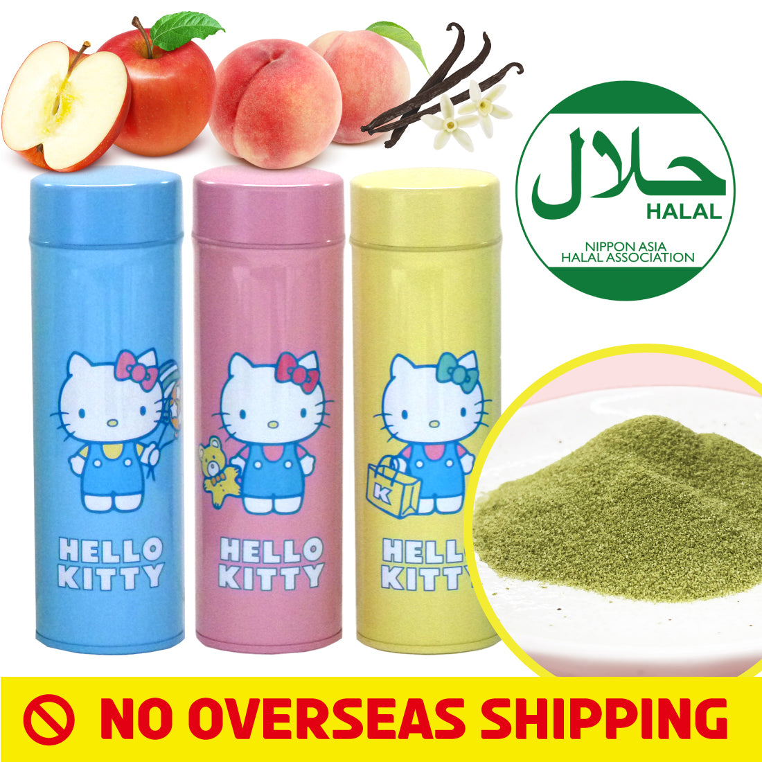 [Deliver in Japan Only] Fruity Hello Kit-Tea