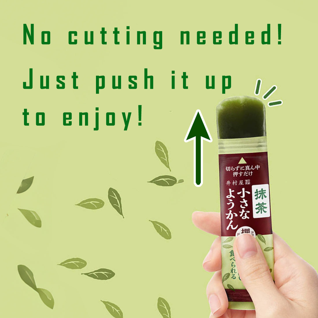 Easy Matcha Yokan