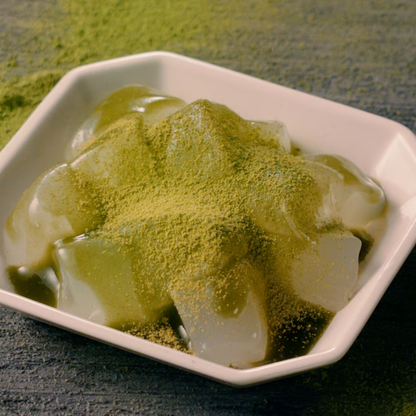 Konjac Warabi Mochi (Matcha)