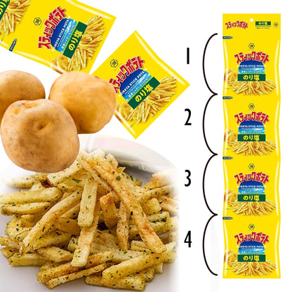 Stick Potato Chips: Salted Seaweed (4 packs)