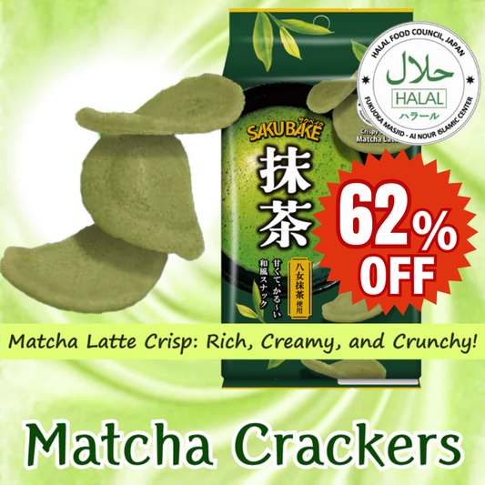Matcha Crackers | While Stocks Last