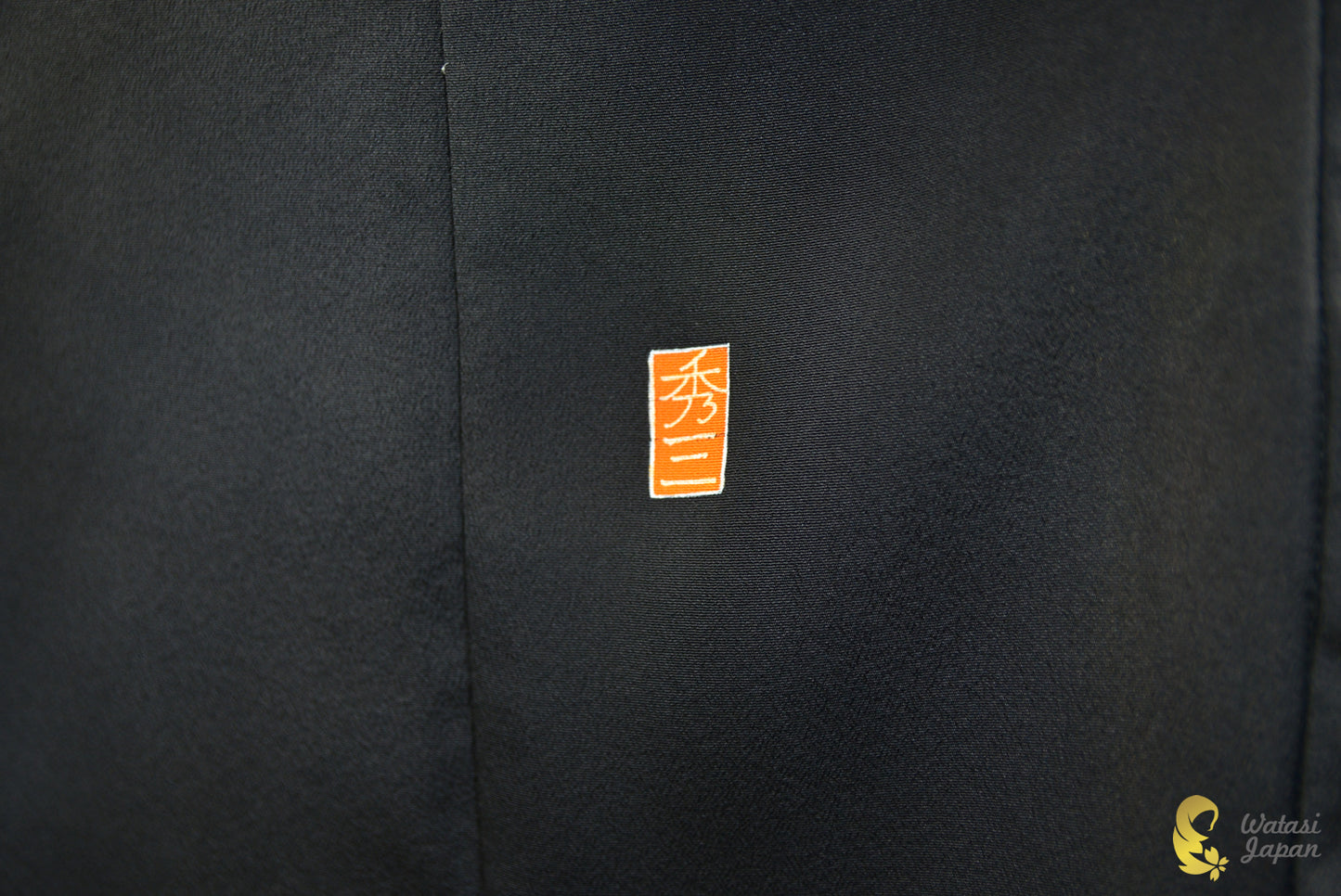 Kimono Abaya — Black Mount Fuji Sunset | Open Abaya