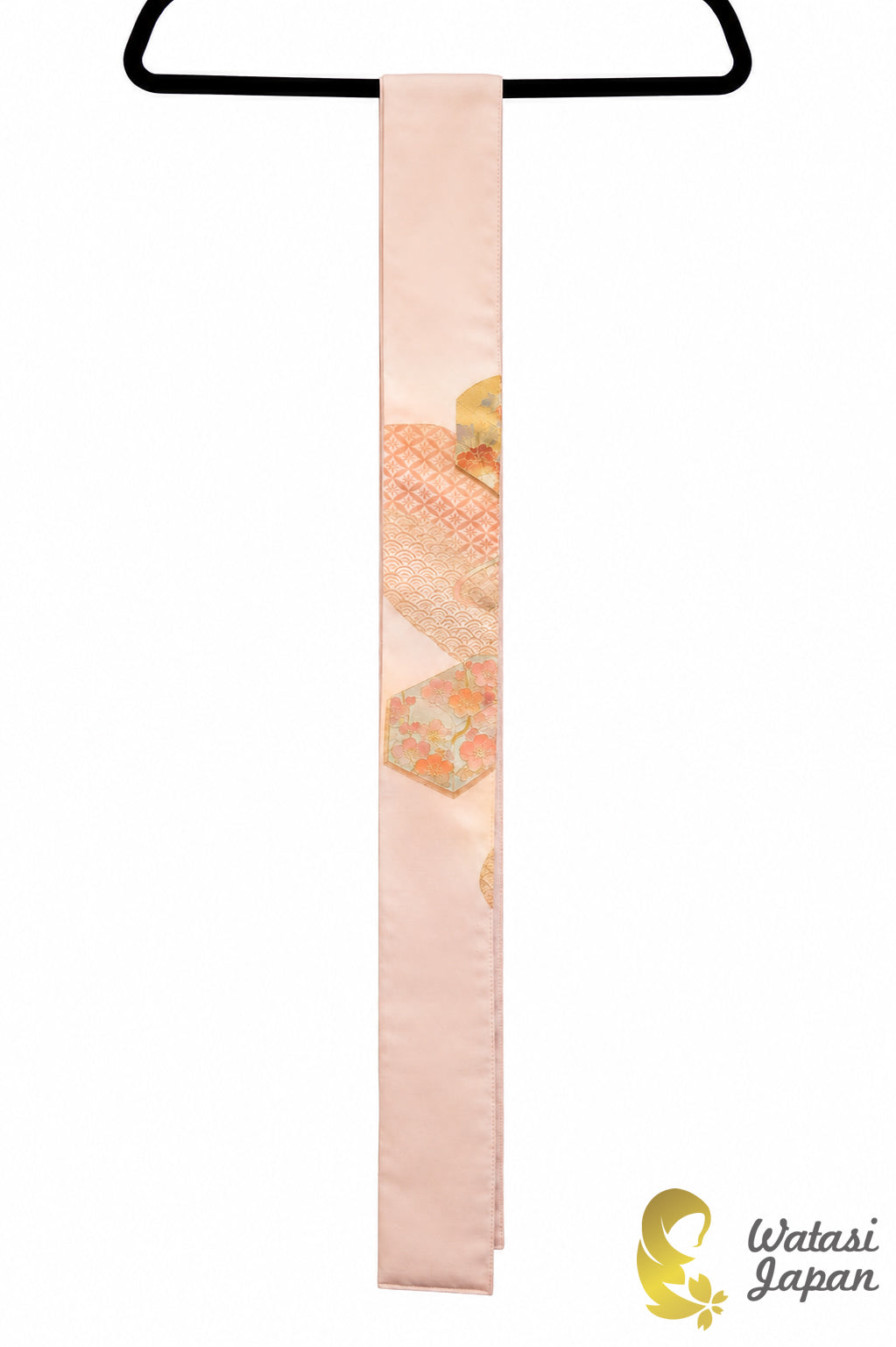 Kimono Abaya — Blush Pink Temari | Open Abaya & Sash