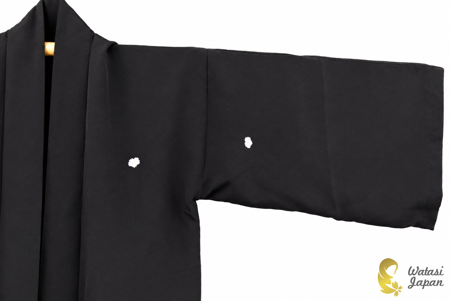 Kimono Abaya — Black Village Scene | Open Abaya & Sash