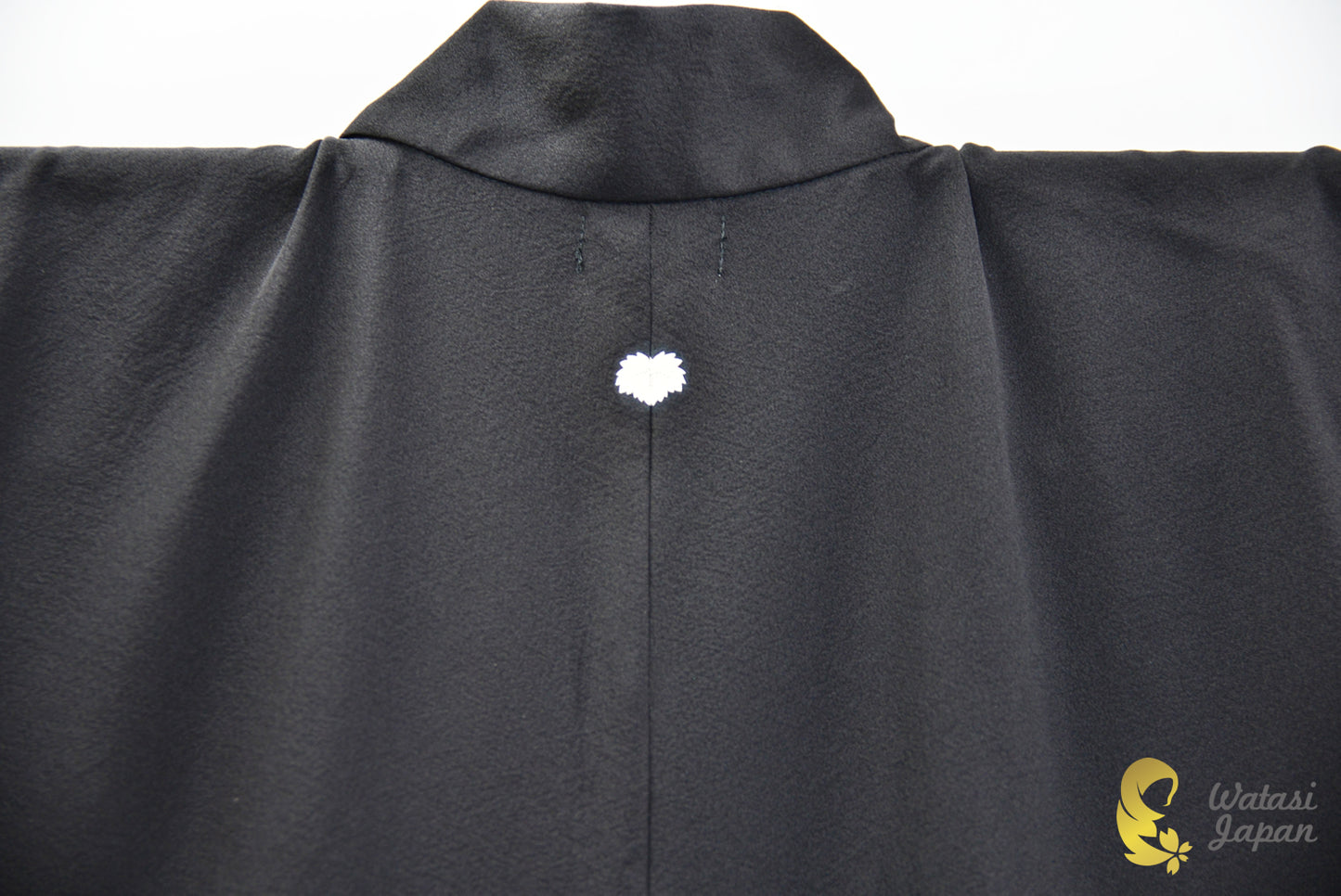 Kimono Abaya — Black Village Scene | Open Abaya & Sash