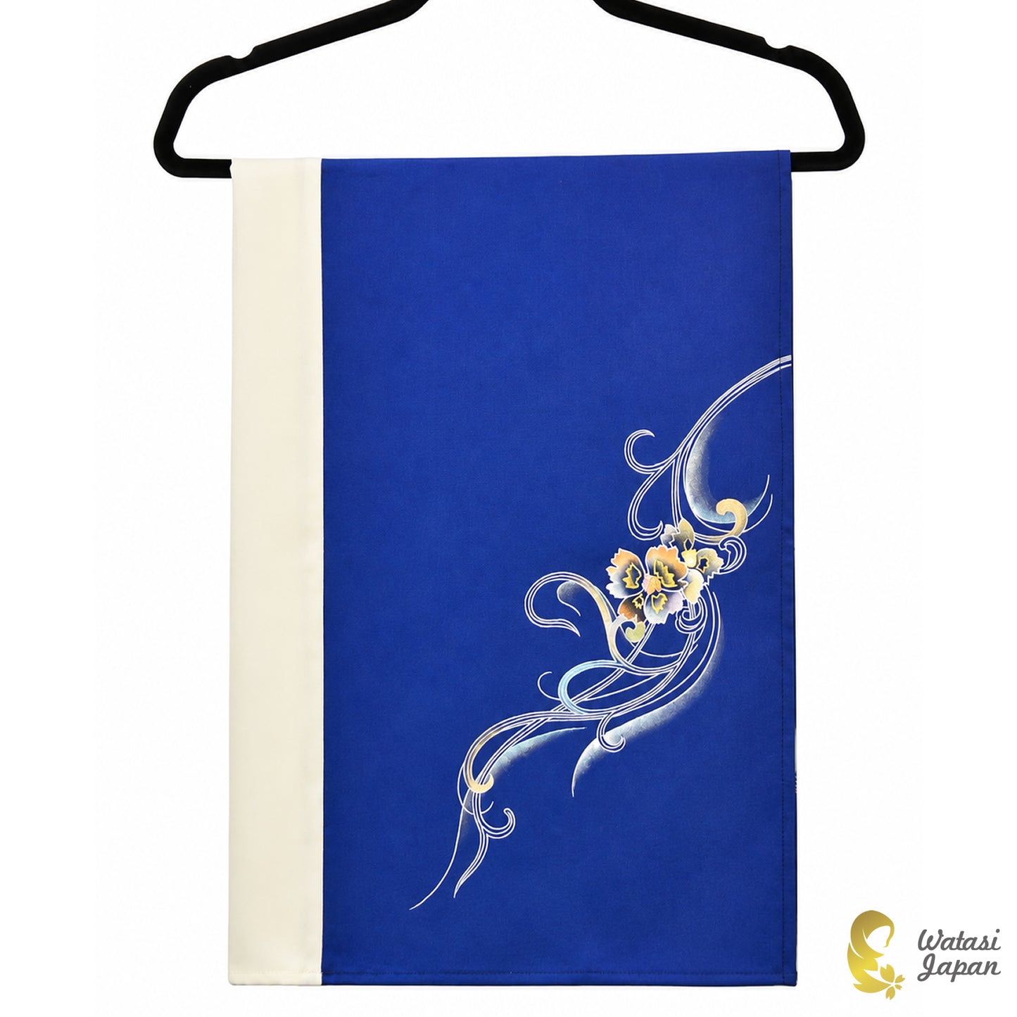 Shawl: Kimono Hijab — Royal Blue Ran & Arabesque / Kimono Jewel