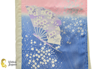 Square: Kimono Hijab — Pastel Sensu & Sakura / Kimono Jewel