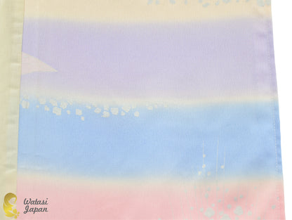 Square: Kimono Hijab — Pastel Sensu & Sakura / Kimono Jewel