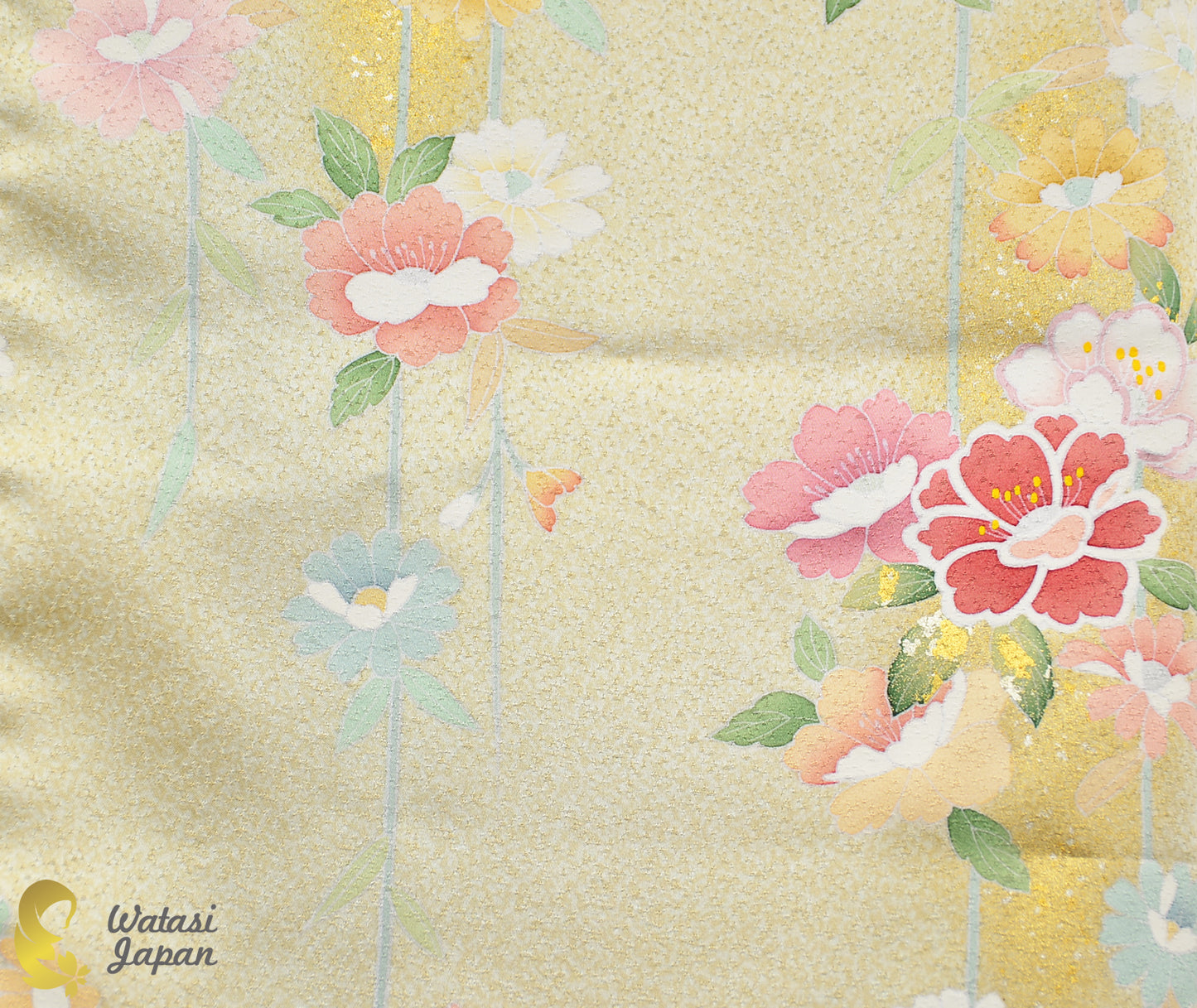 Square: Kimono Hijab — Champagne Botan Tategusa / Kimono Jewel