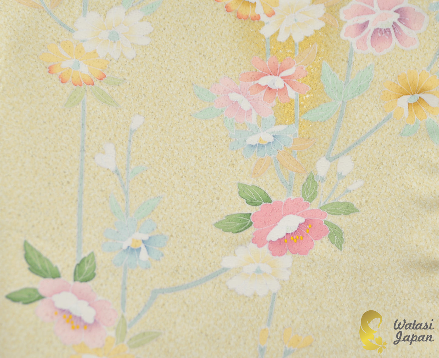 Square: Kimono Hijab — Champagne Botan Tategusa / Kimono Jewel