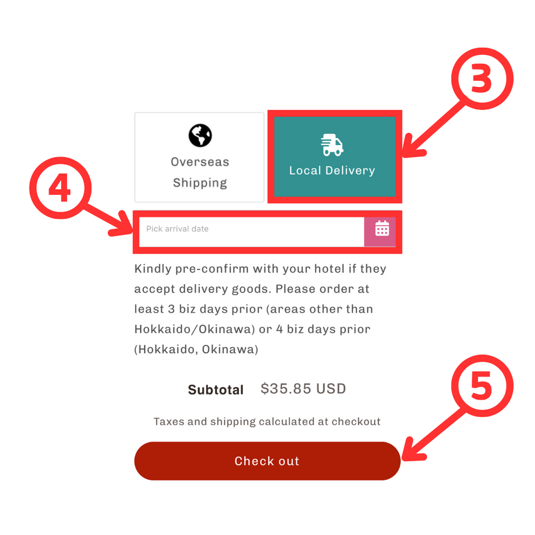 Local Delivery Order guide – JAPANeid