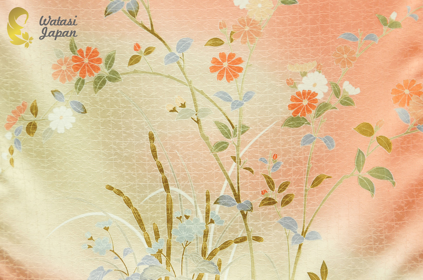 Shawl: Kimono Hijab — Coral Woven / Kimono Jewel