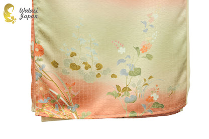 Shawl: Kimono Hijab — Coral Woven / Kimono Jewel