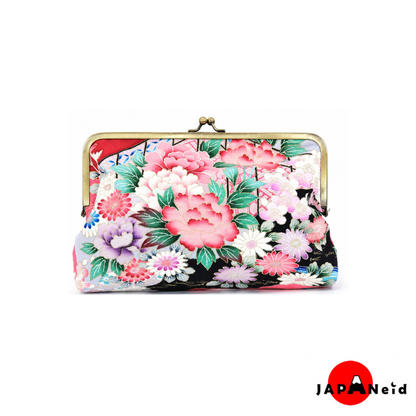 Kimono Clutch Bag — Red × Floral