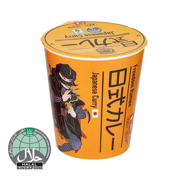 Instant Japanese Cup Ramen (Japanese Curry)