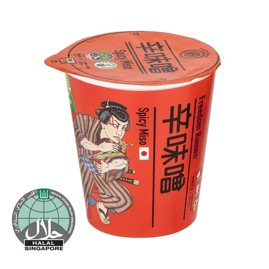 Instant Japanese Cup Ramen (Spicy Miso)