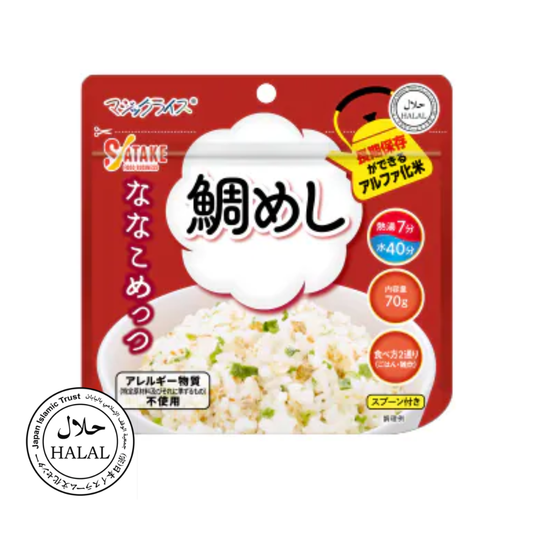 Instant Japanese Sea Bream Rice