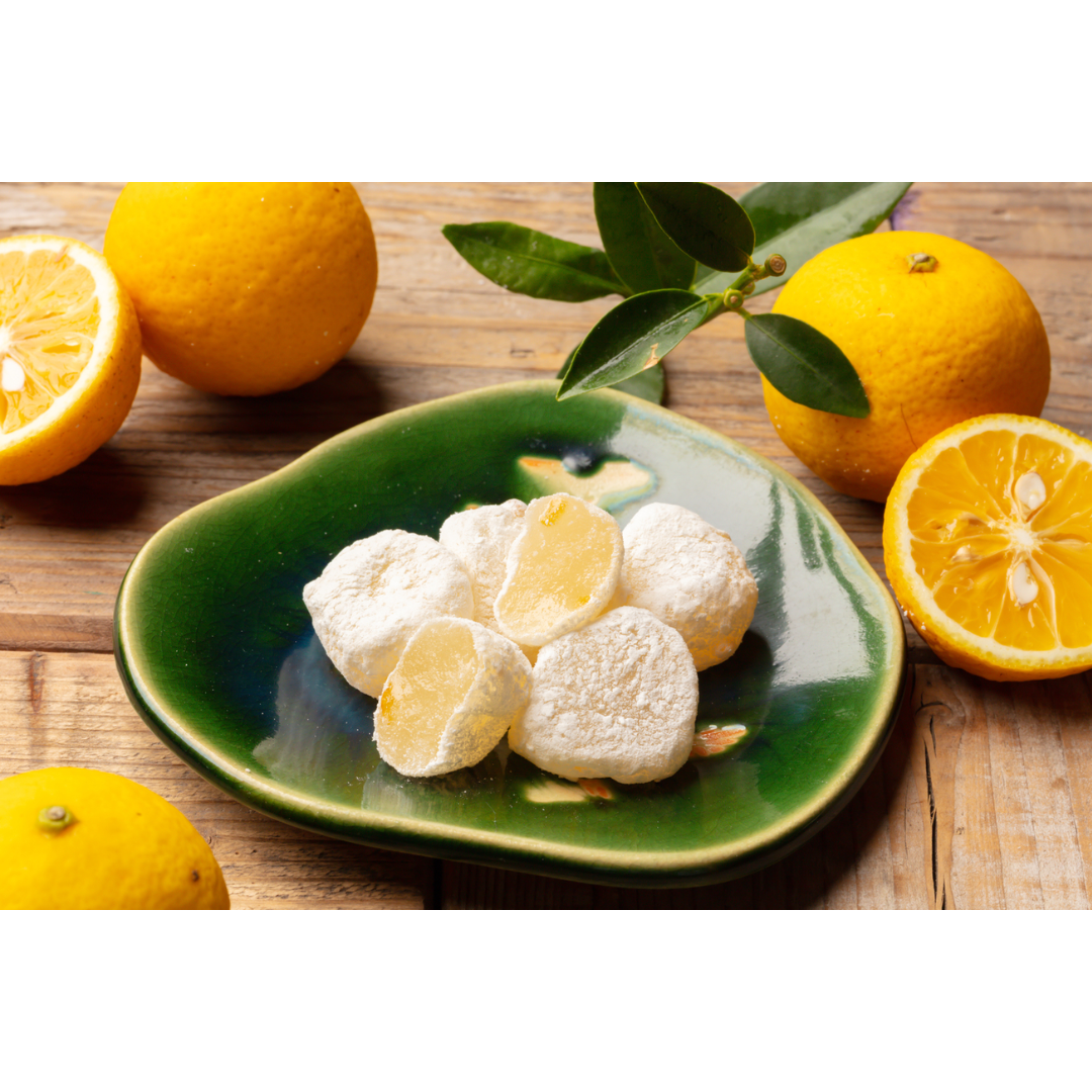 Bite-Sized Mochi (Yuzu Citrus)