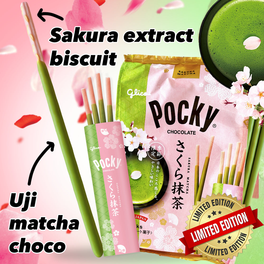 Pocky Sakura Matcha