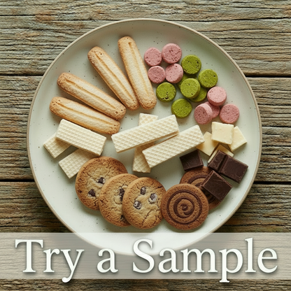 Try a Sample - Cookies, Wafers & Chocolate Hero v3